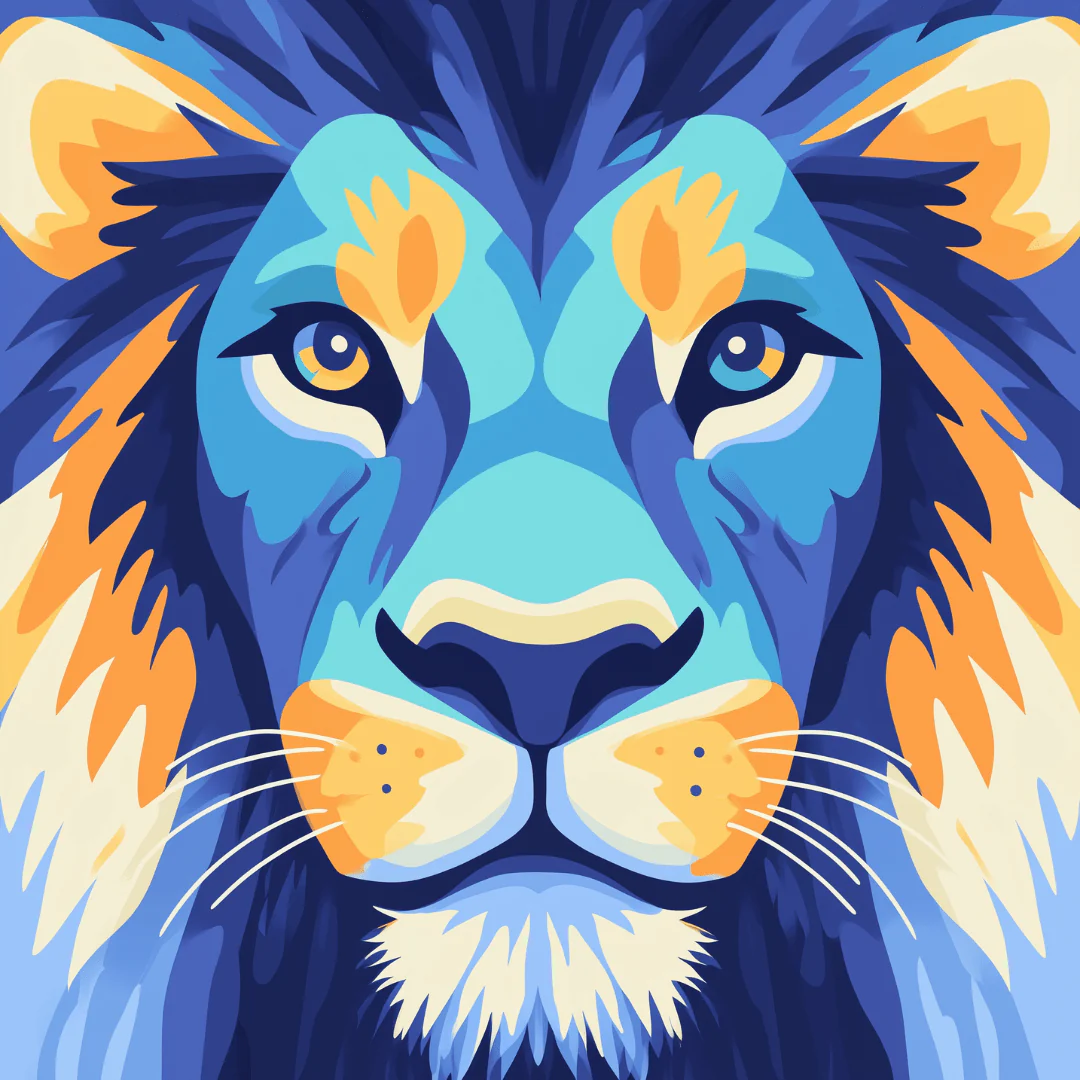 Abstract Lion - Image 2