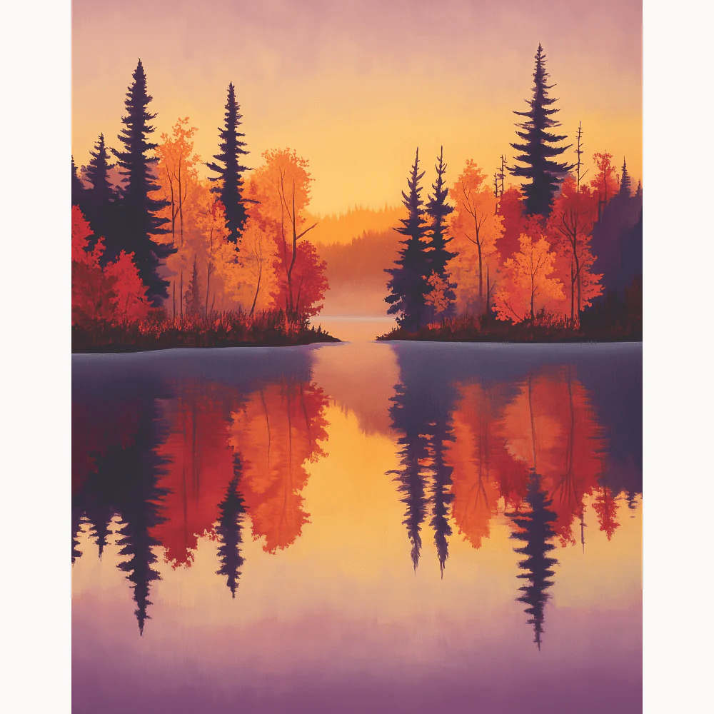 Autumn Lake - Image 2