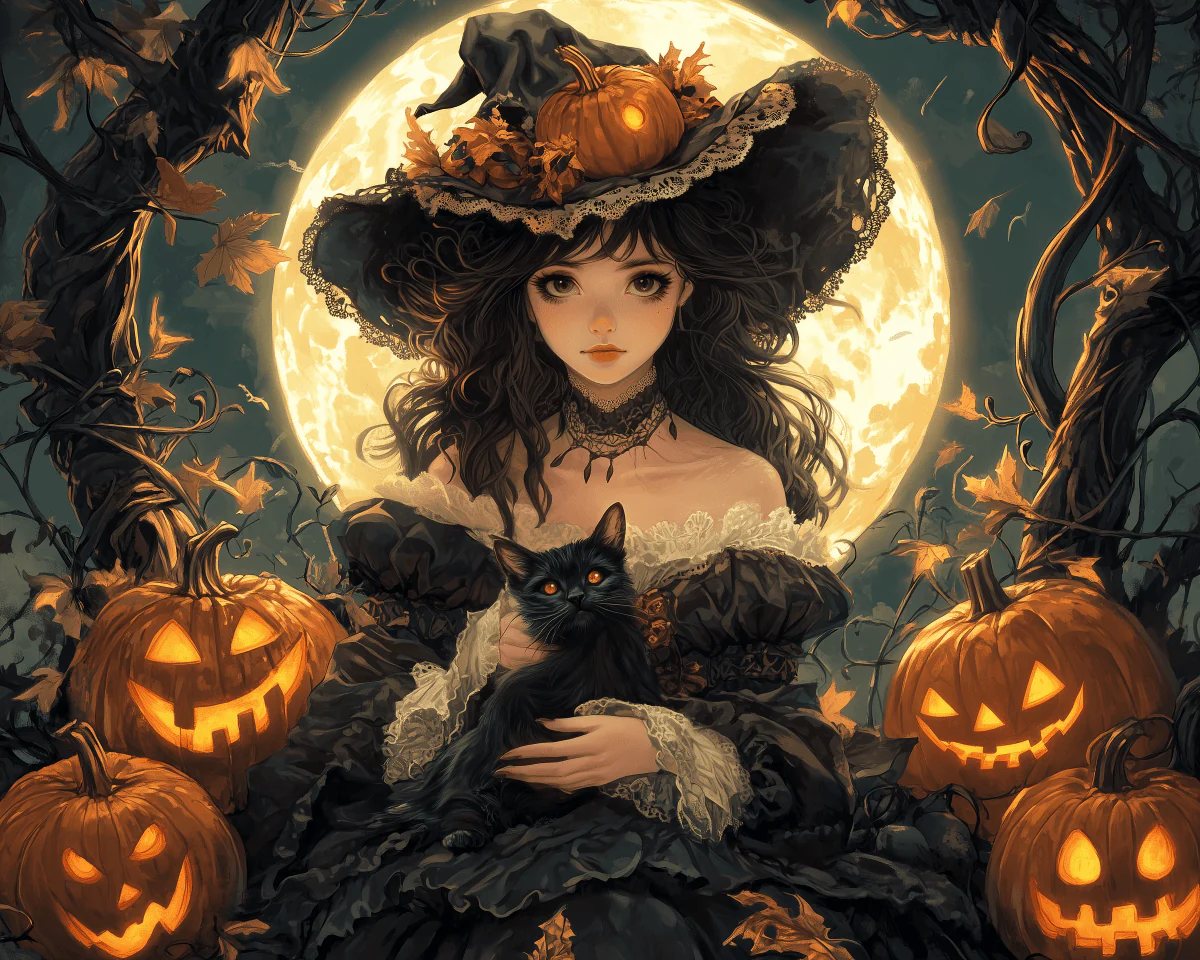 Black Dress Witch - Image 2
