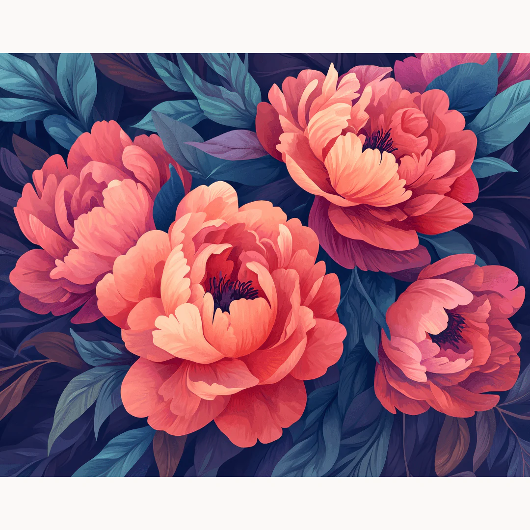 Blooming Peonies - Image 2