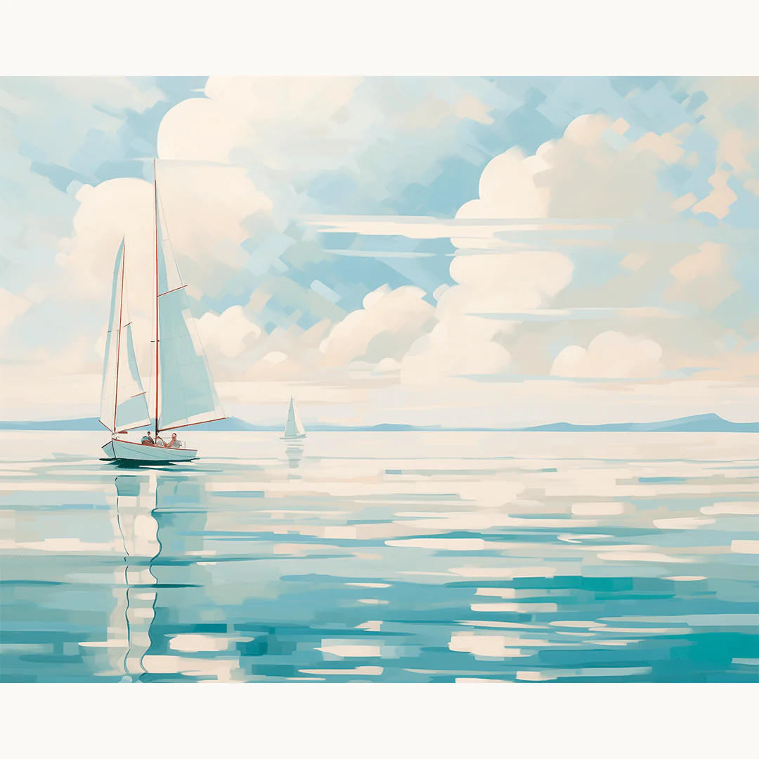 Boat in Blue - Image 2