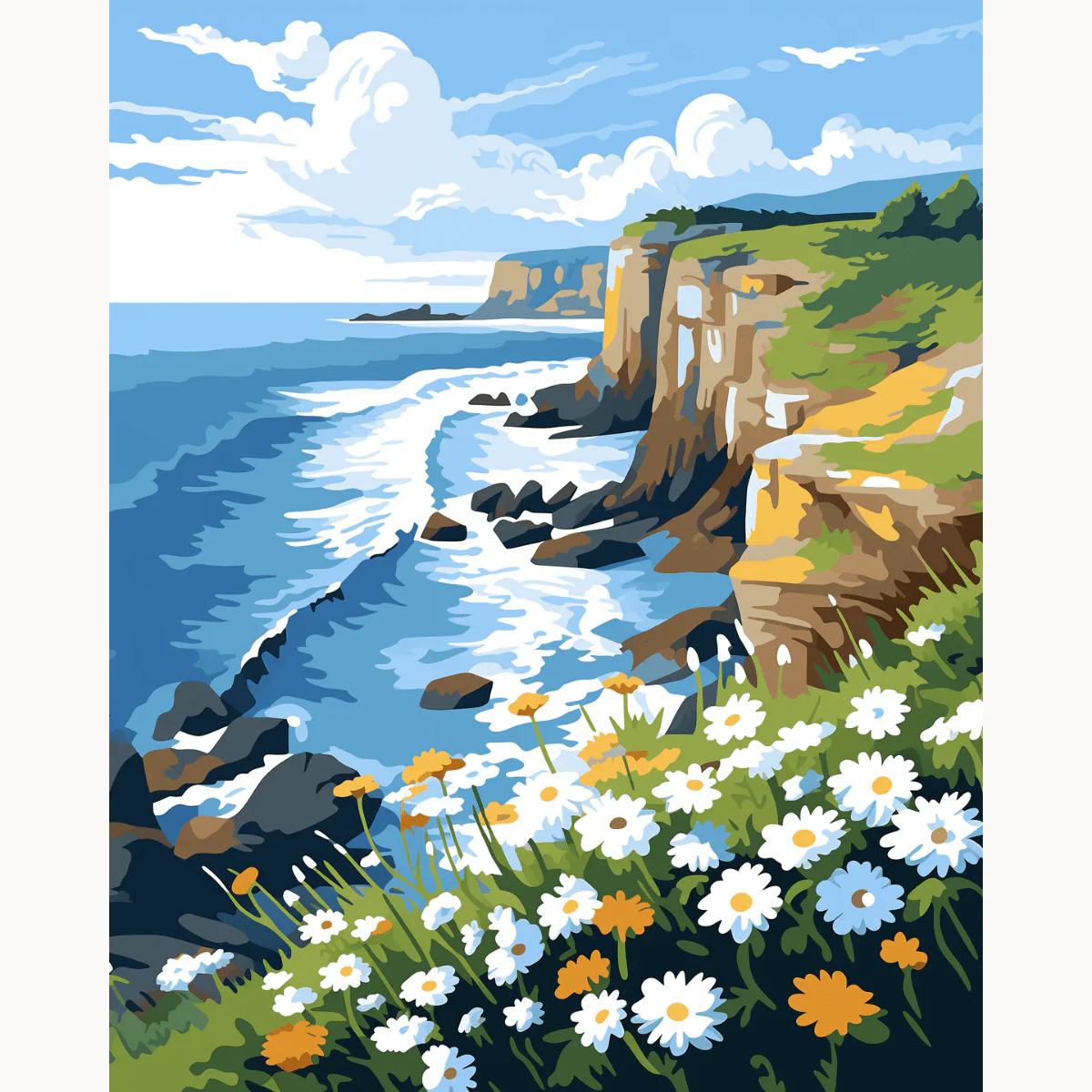 Cliffside Daisies - Image 2