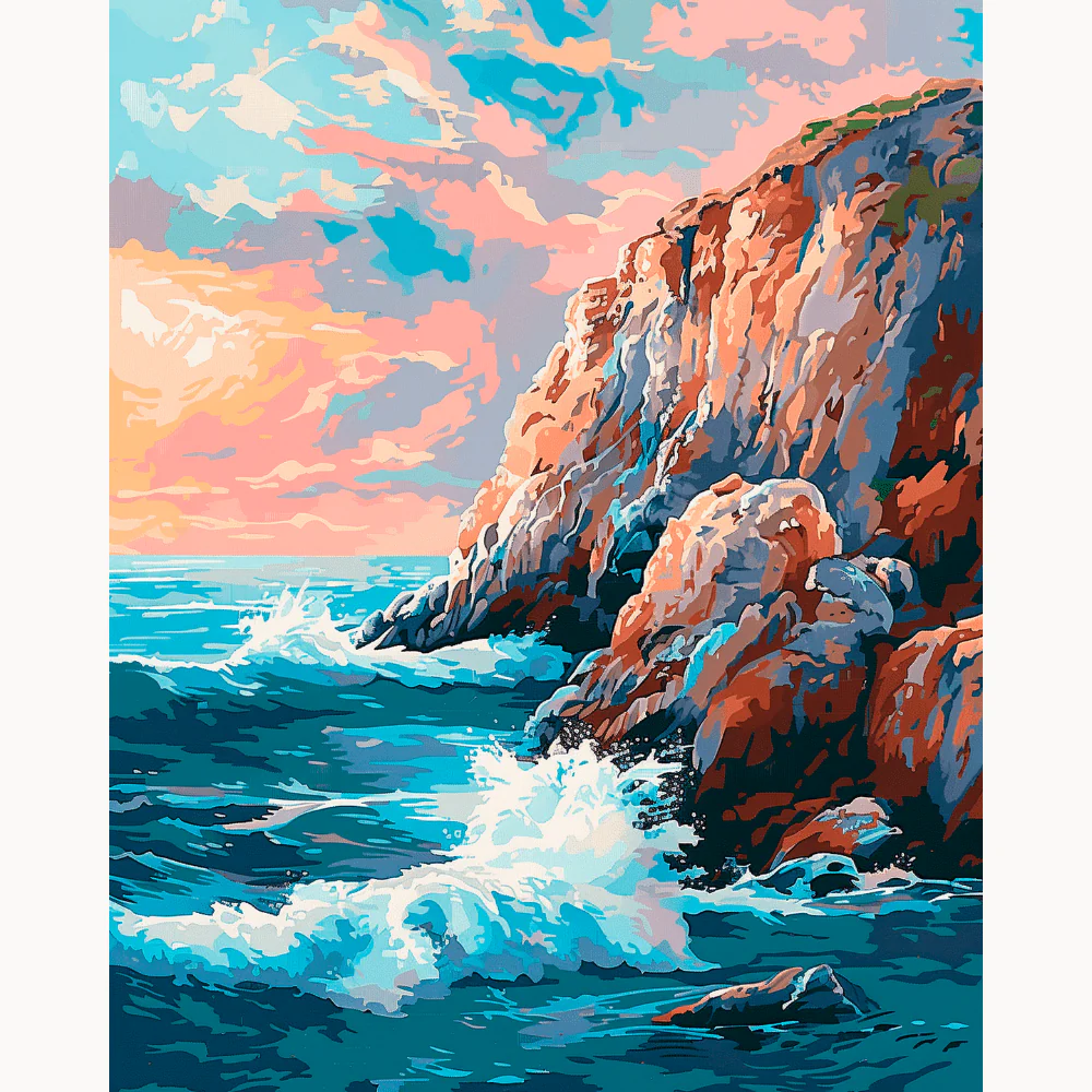 Cliffside Waves - Image 2