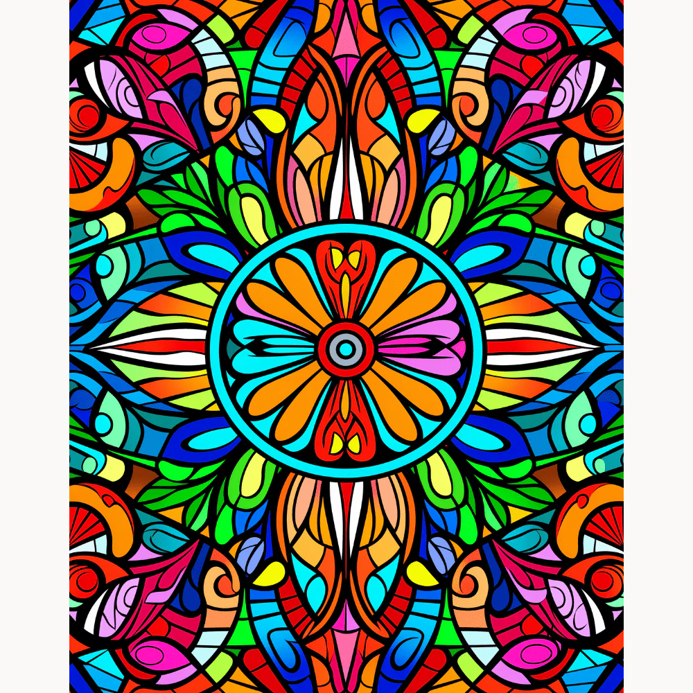 Color Rhapsody Mandala - Image 2