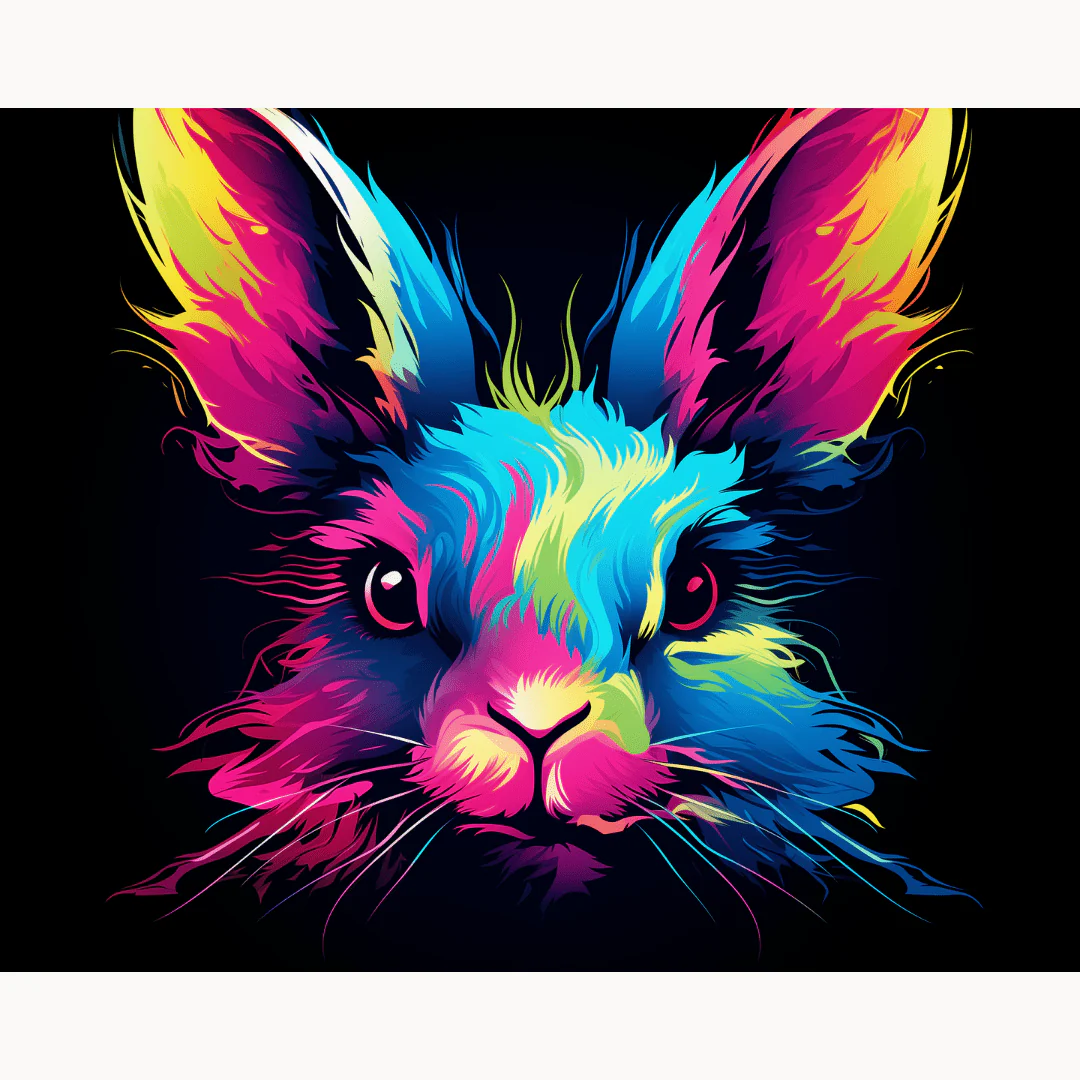Colorful Bunny - Image 2