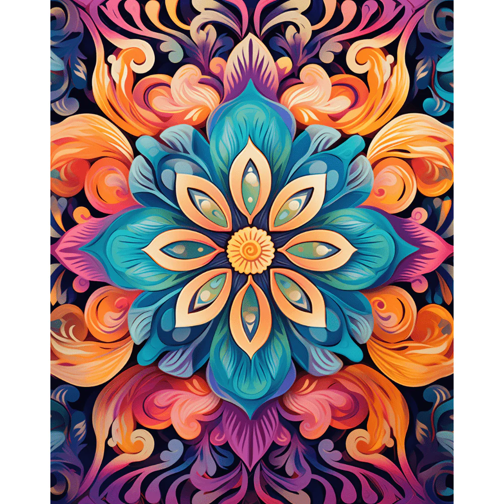 Cyan Blossom - Image 2