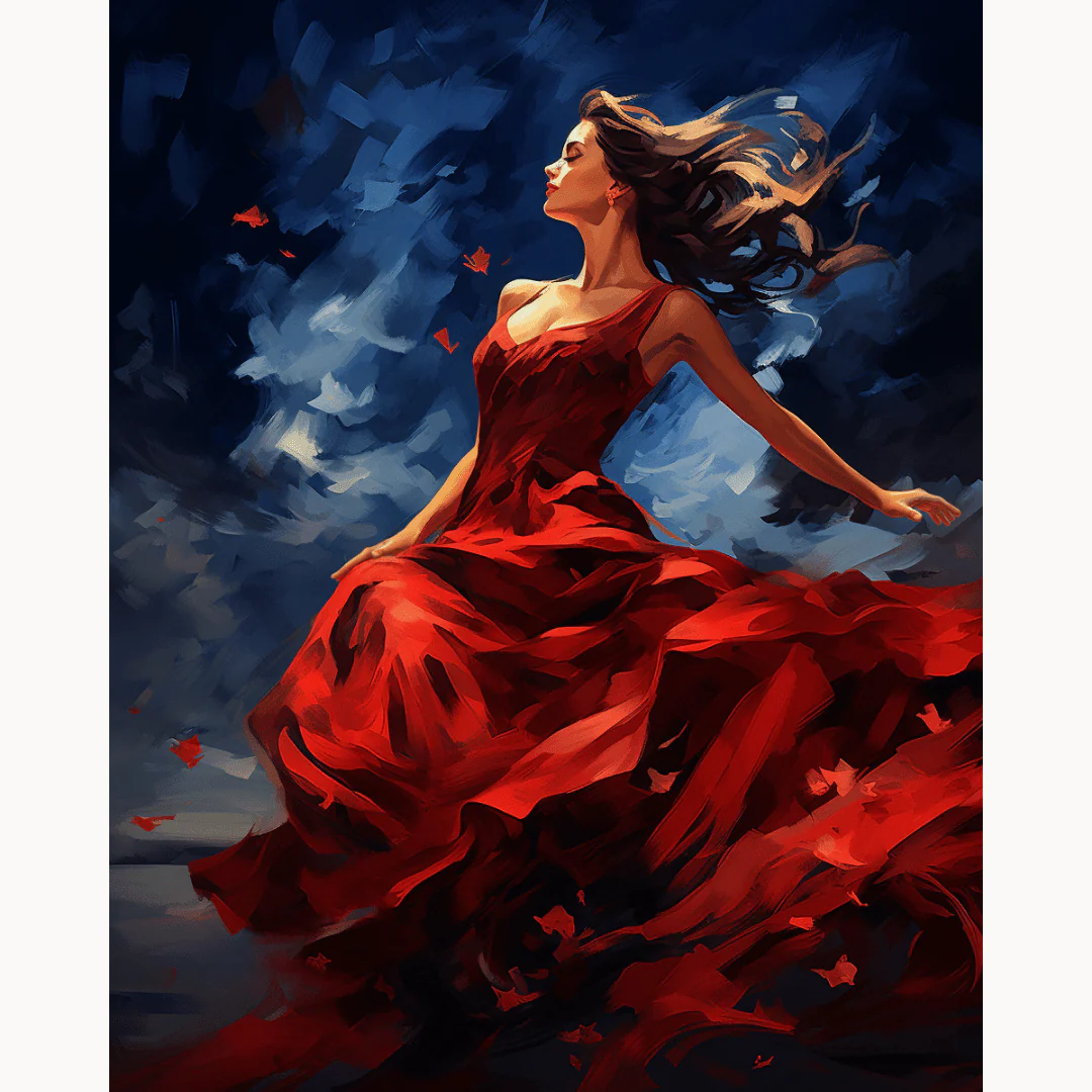 Dancer in Red - Image 2