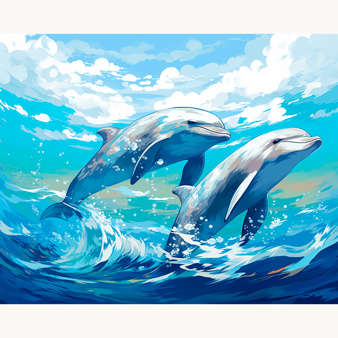 Dolphin Duo - Image 2