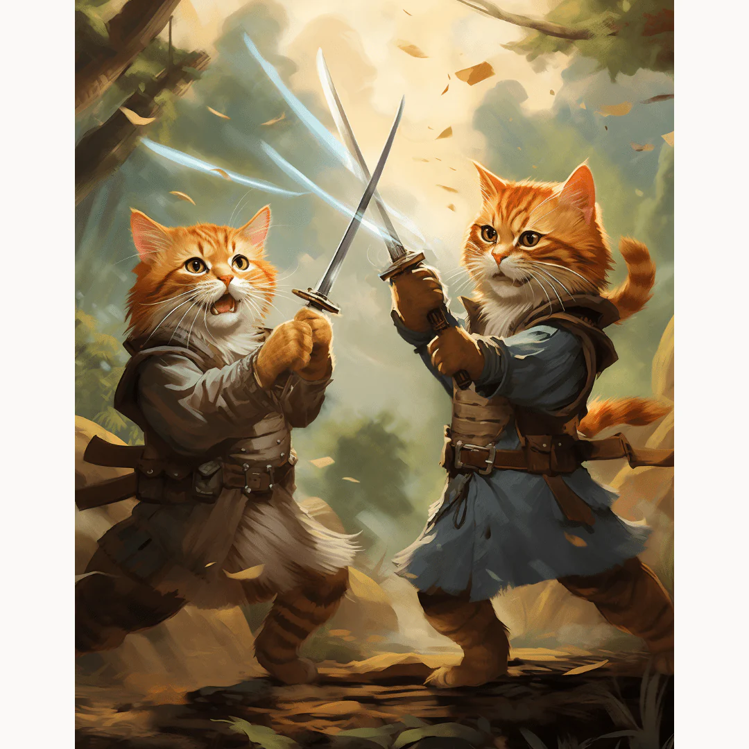 Dueling Paws - Image 2