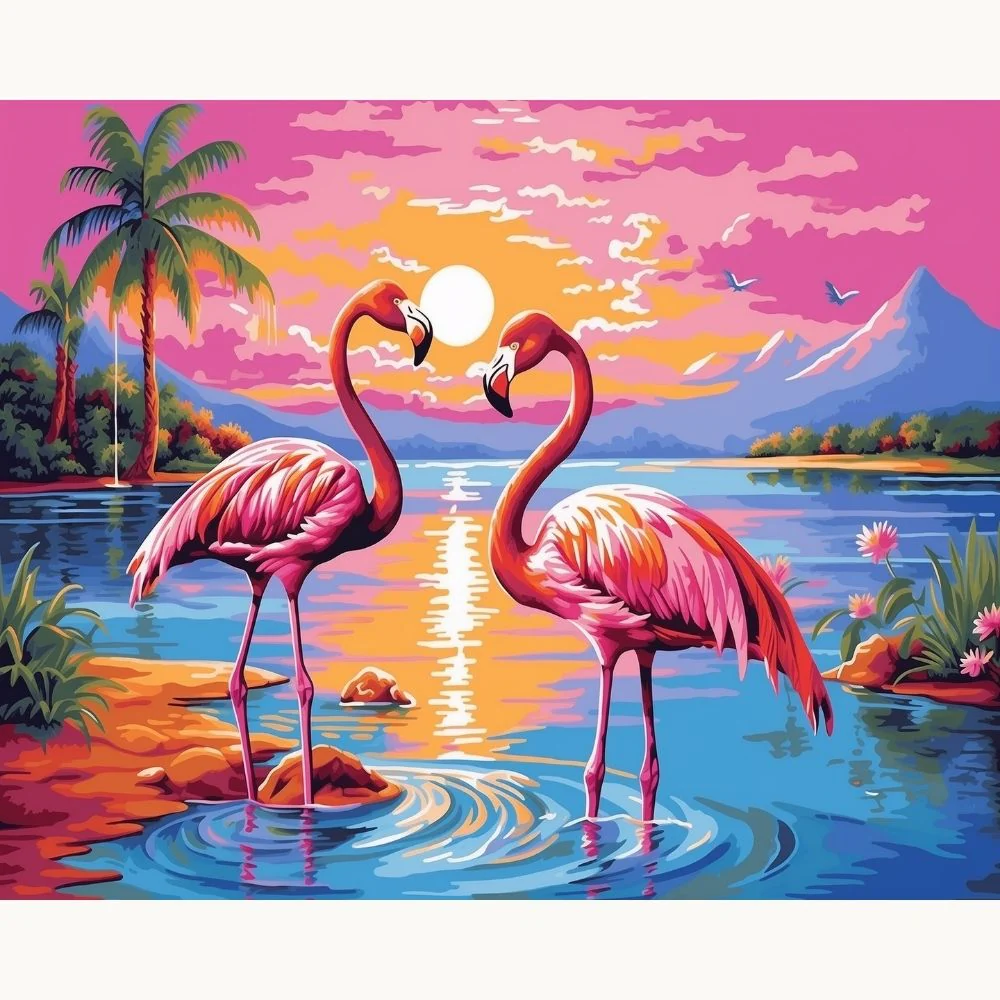 Flamingo Sunset - Image 2