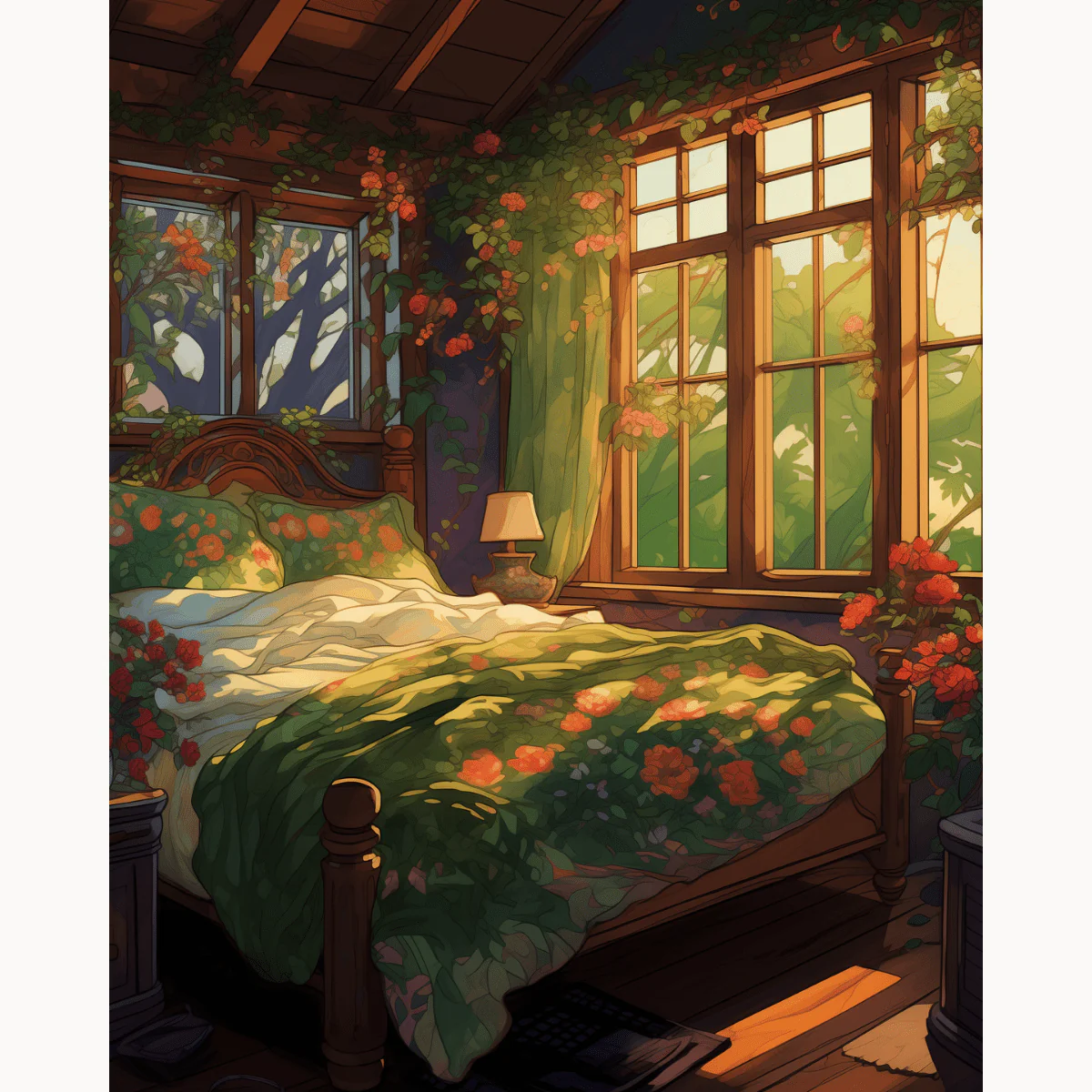 Floral Bed - Image 2