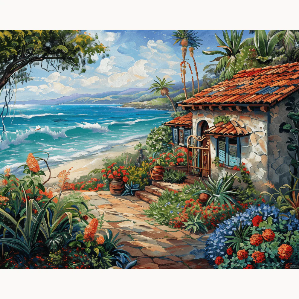 Floral Seaside Cottage - Image 2