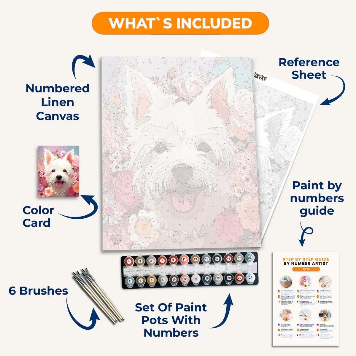 Floral Westie - Image 3