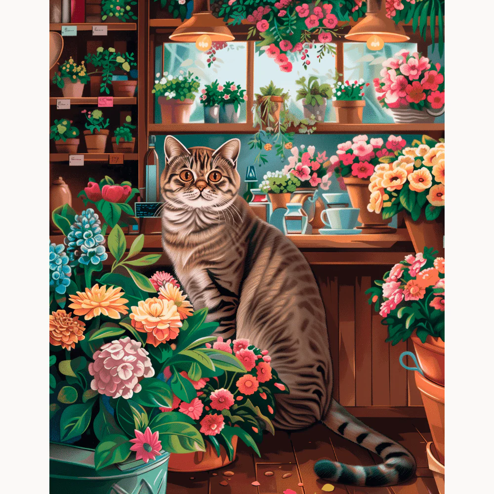 Flowershop Feline - Image 2