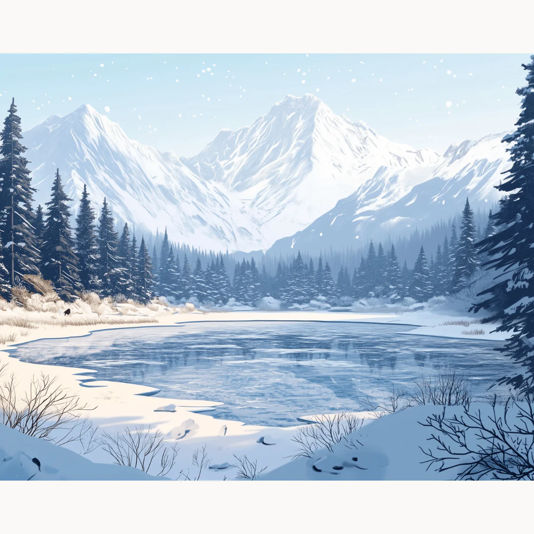 Frozen Lake - Image 2