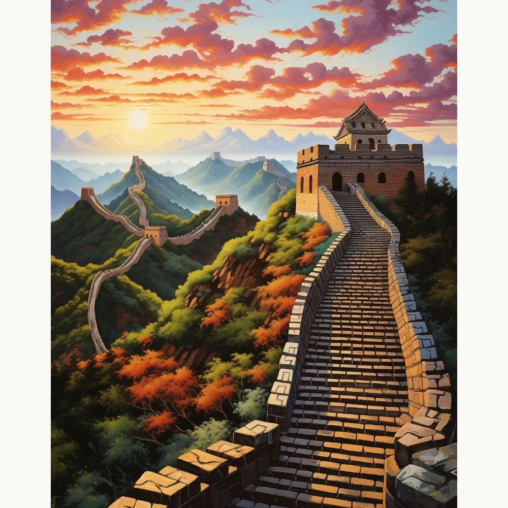 Great Wall Sunset - Image 2