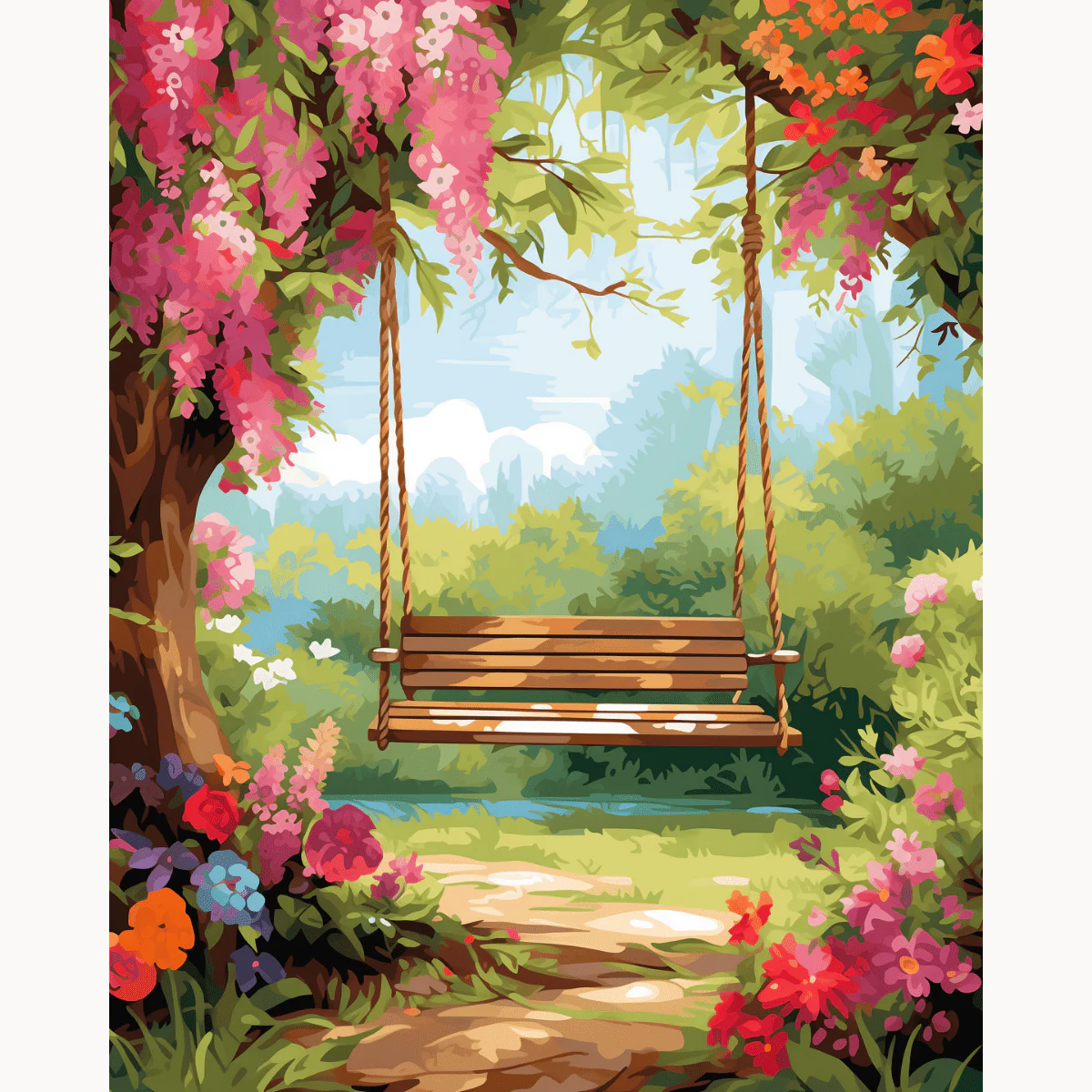 Lonely Forest Bench - Image 2