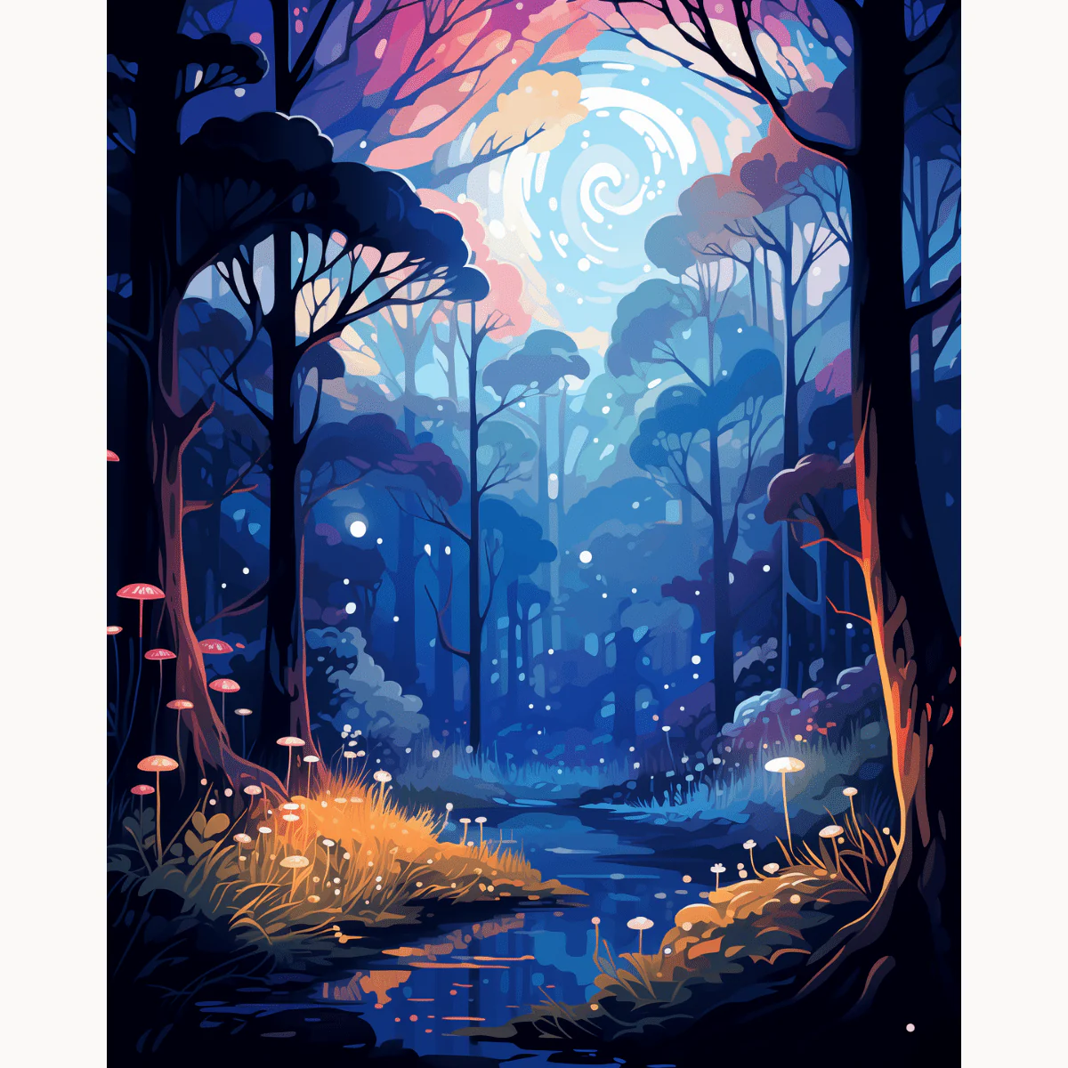 Magical Forest River - Image 2