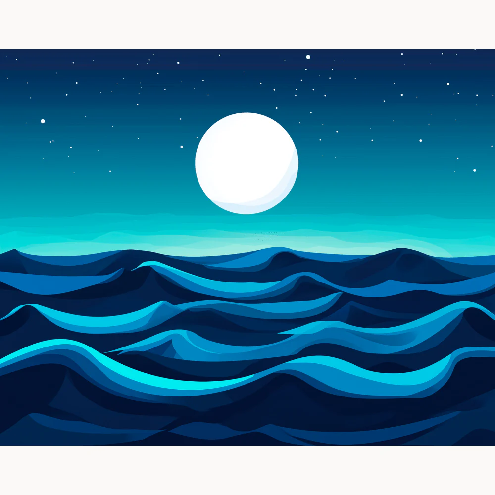Moonlit Waves - Image 2