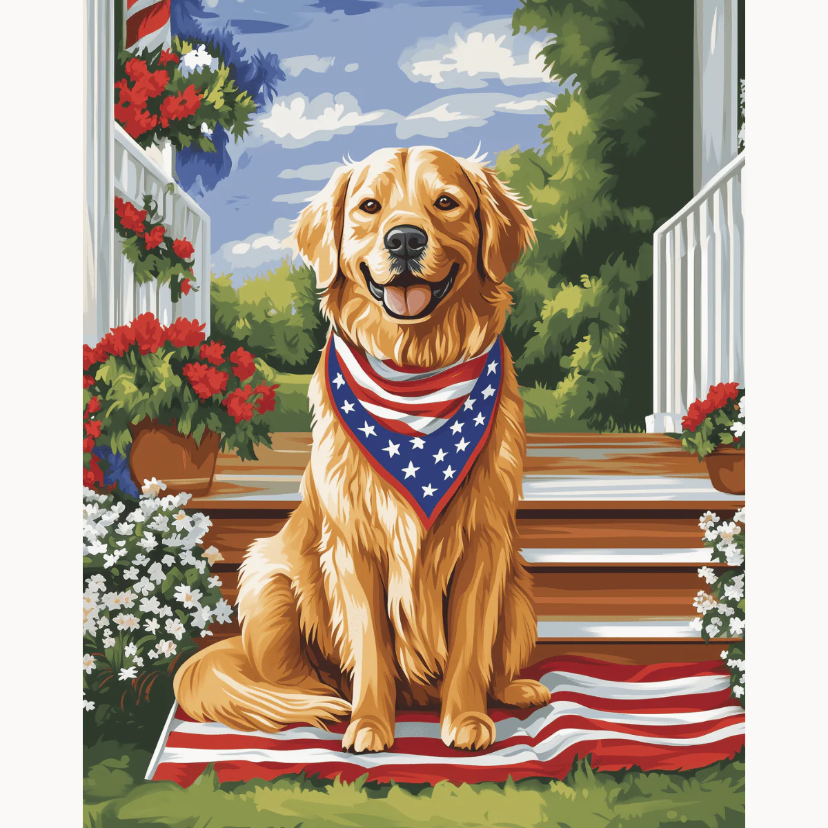 Patriotic Retriever - Image 2