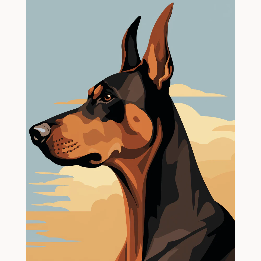 Pondering Dobermann - Image 2