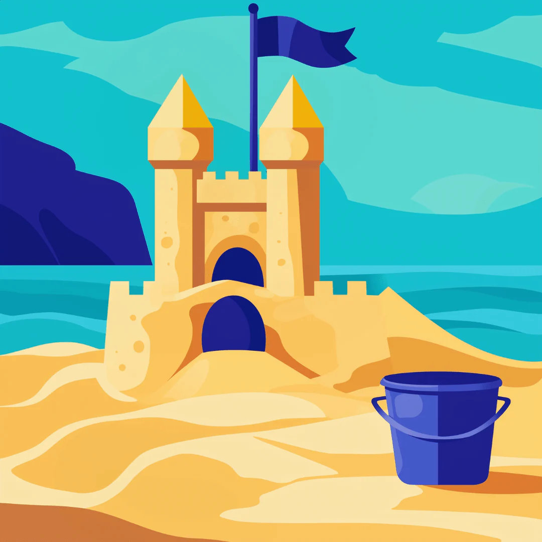 Simple Sand Castle - Image 2