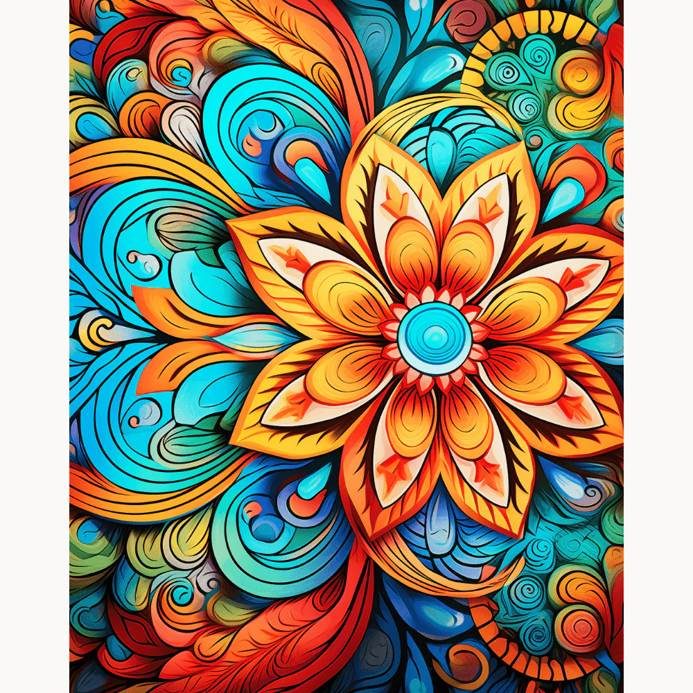 Sky Color Mandala - Image 2