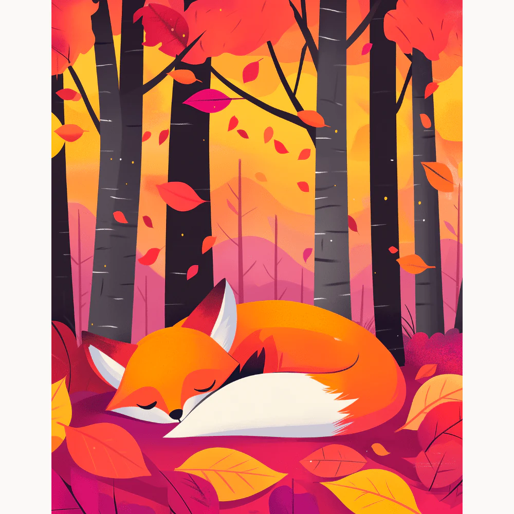 Sleeping Fox - Image 2