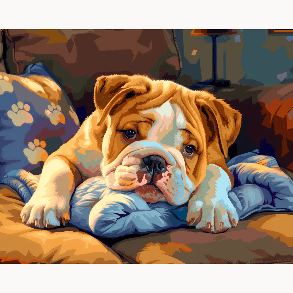 Sleepy Bulldog - Image 2