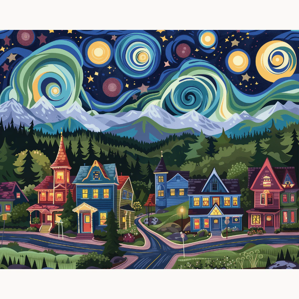 Star Sky Intersection - Image 2
