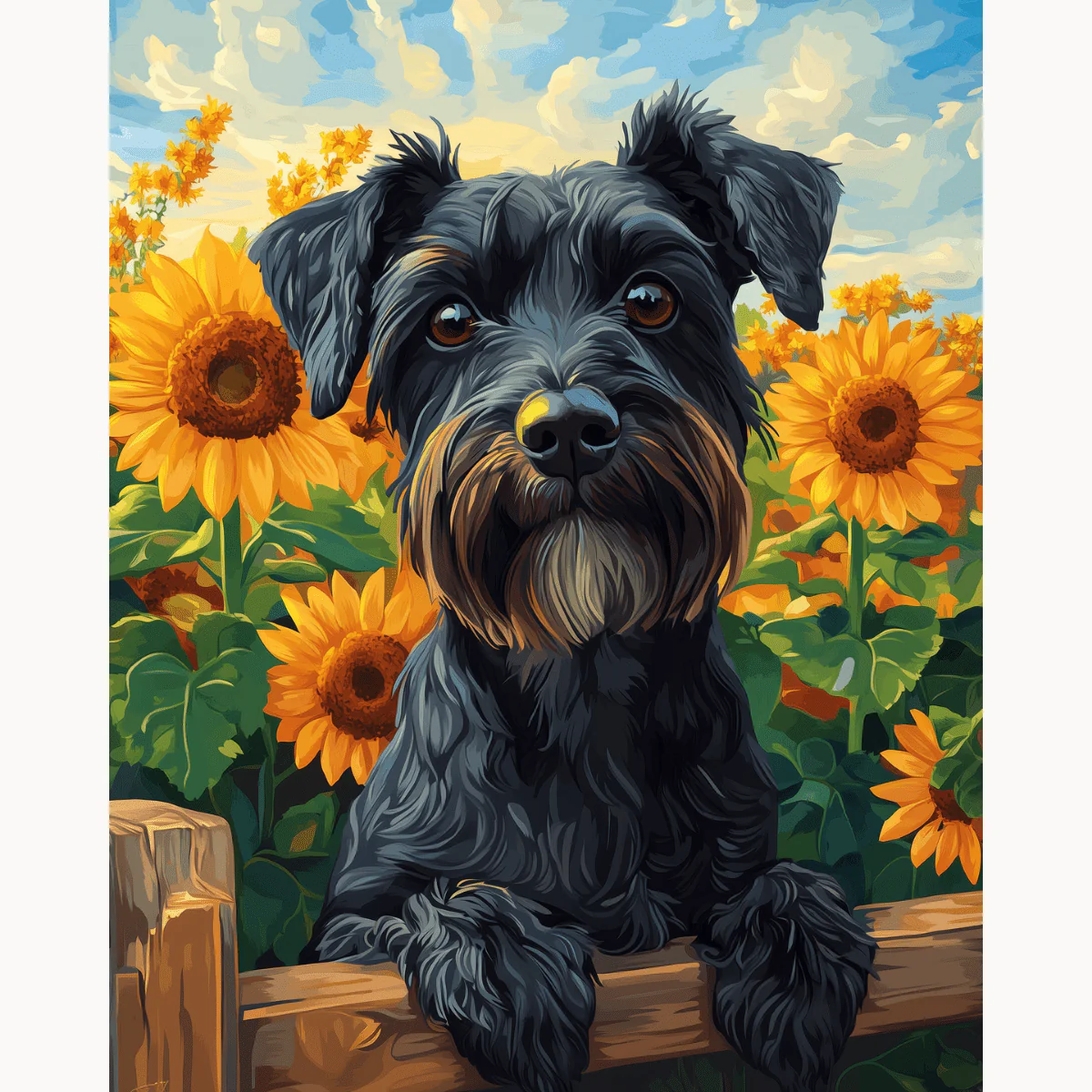 Sunflower Schnauzer - Image 2