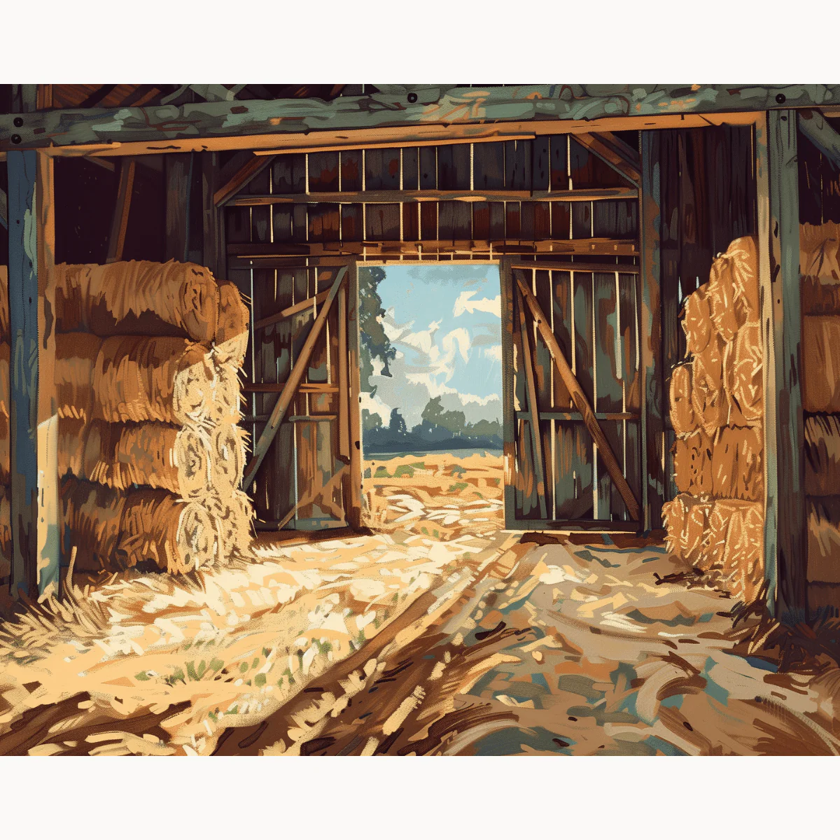 Sunny Barn Day - Image 2