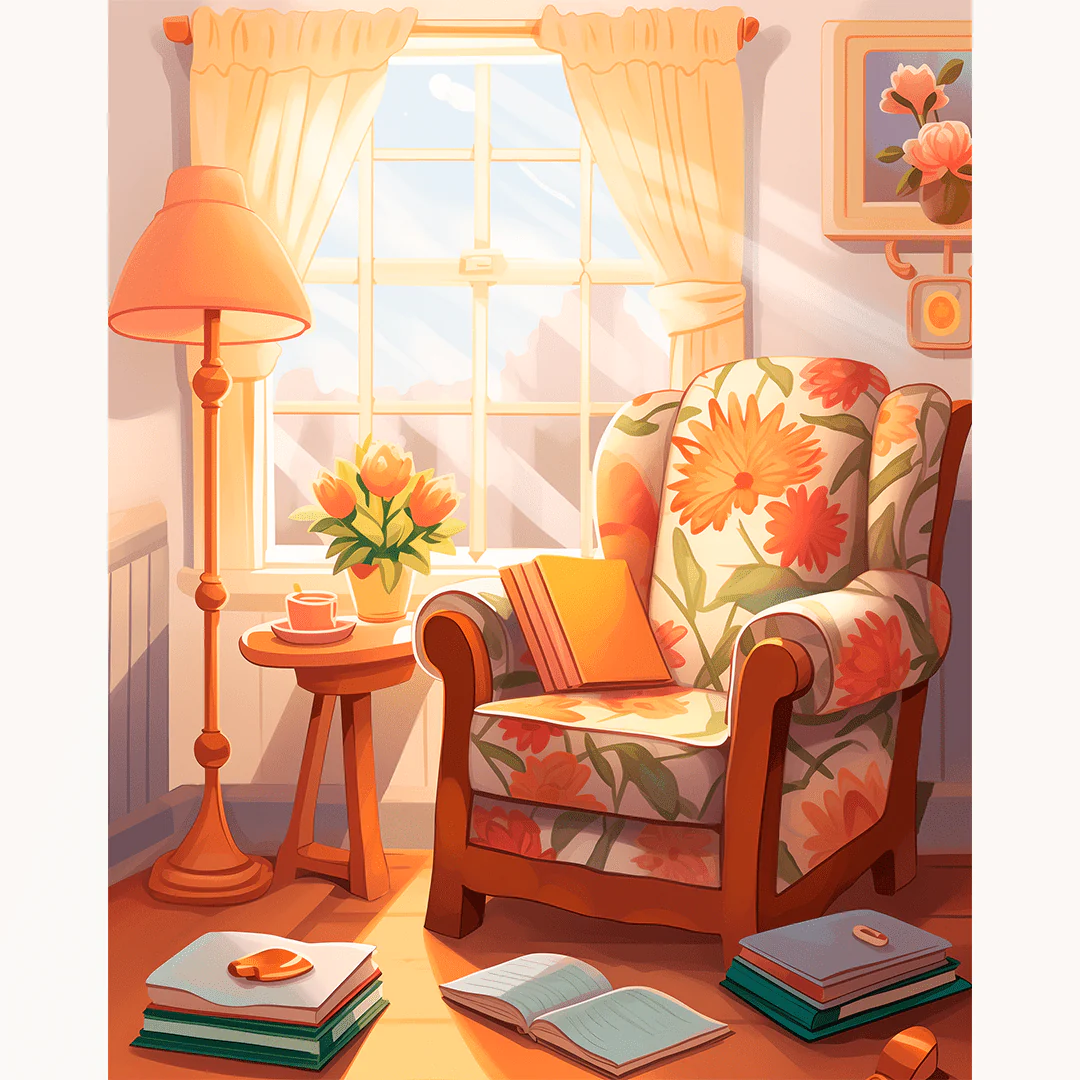 Tranquil Reading Nook - Image 2