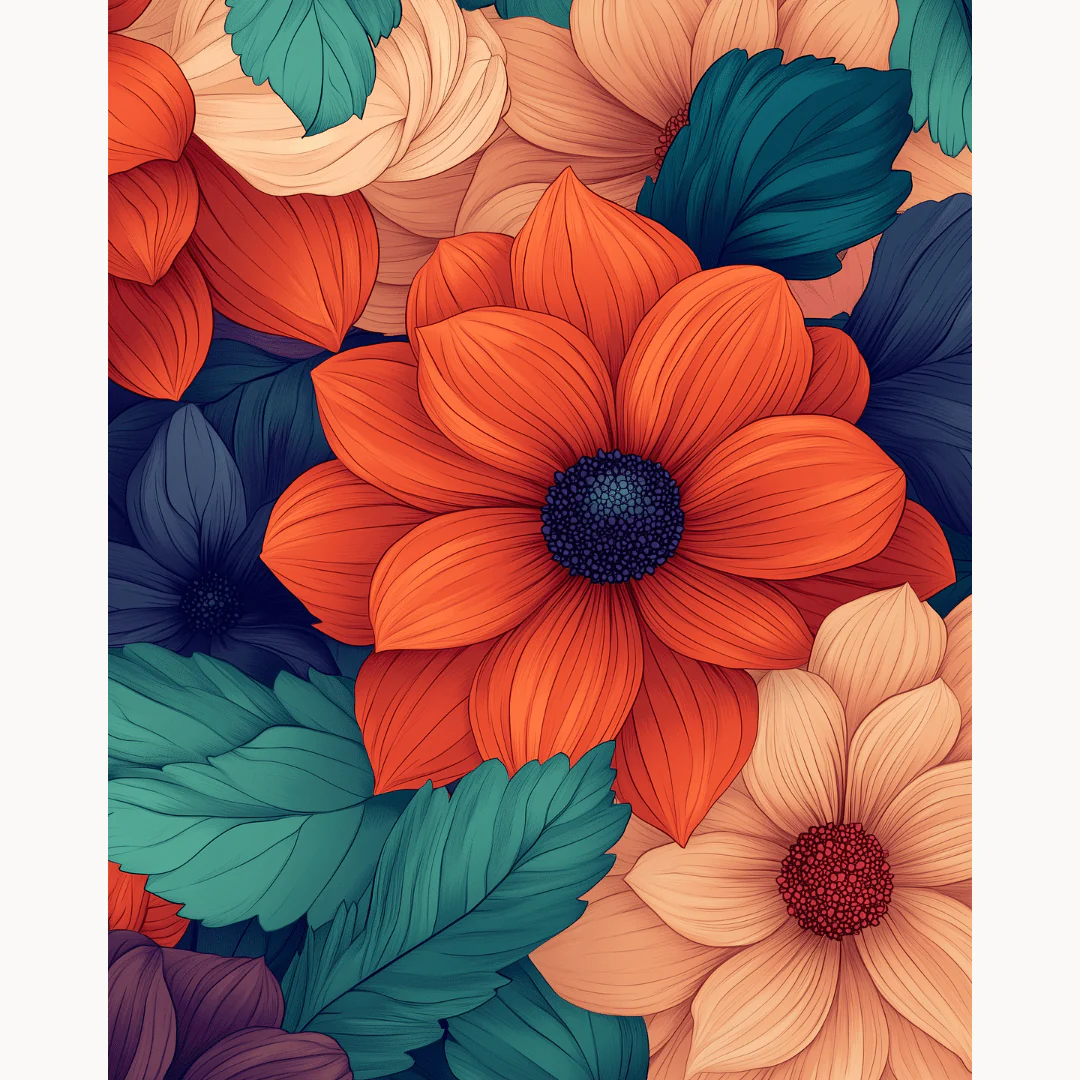 VIbrant Petals - Image 2