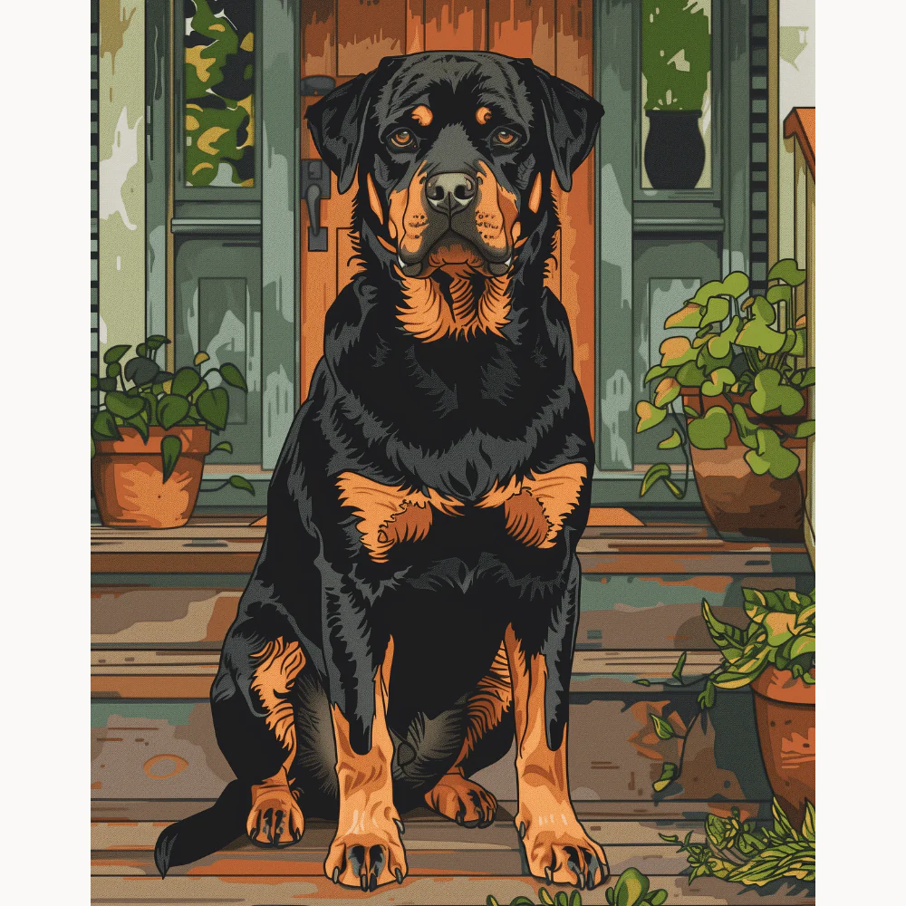 Waiting Rottie - Image 2