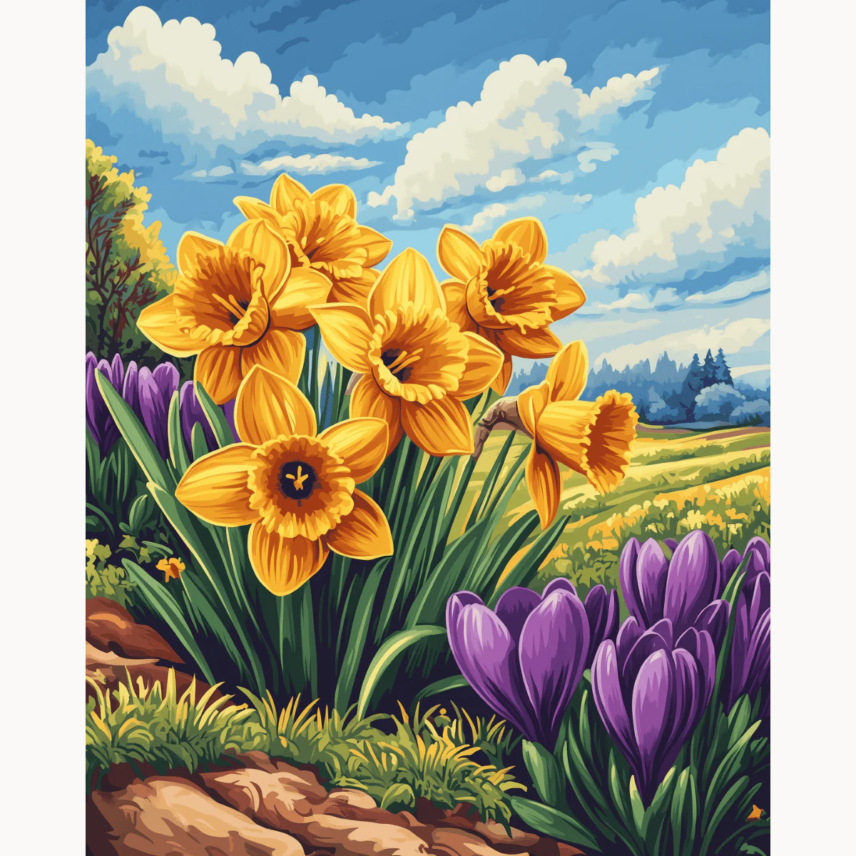Yellow Daffodils - Image 2